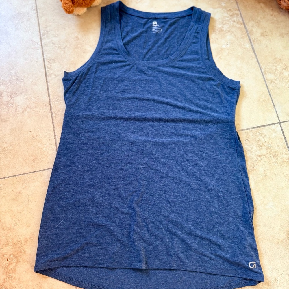 GAP Fit Breathe Women's Blue Tank Top